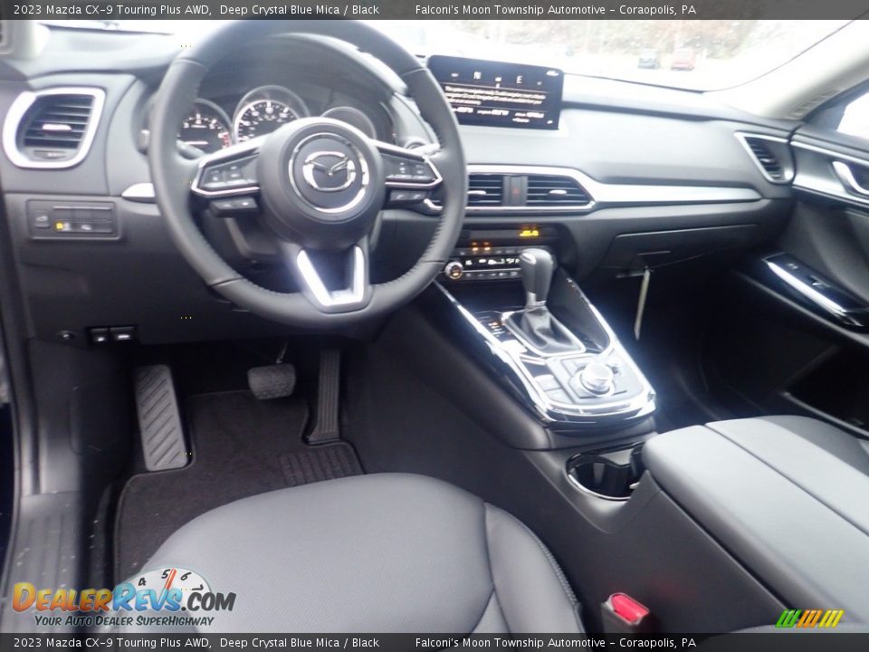 Black Interior - 2023 Mazda CX-9 Touring Plus AWD Photo #14