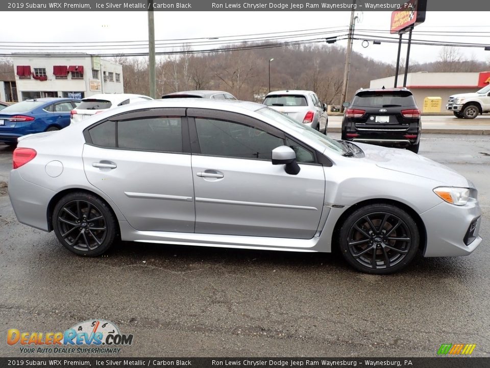 2019 Subaru WRX Premium Ice Silver Metallic / Carbon Black Photo #6