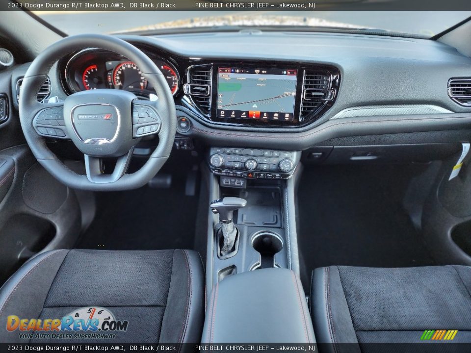 Black Interior - 2023 Dodge Durango R/T Blacktop AWD Photo #9