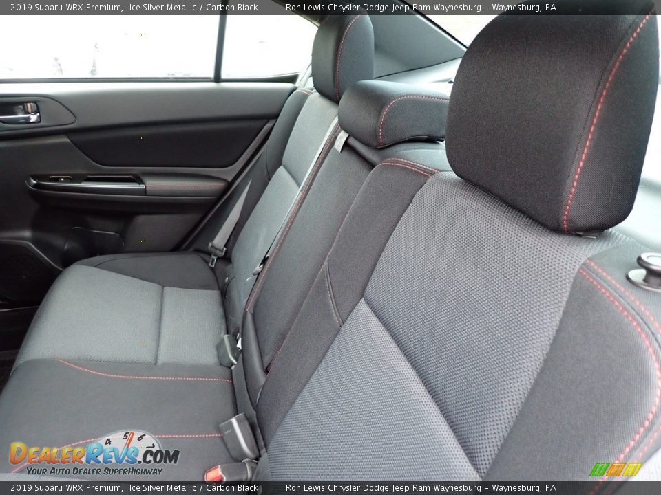 Rear Seat of 2019 Subaru WRX Premium Photo #11