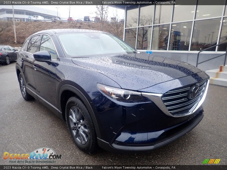 Front 3/4 View of 2023 Mazda CX-9 Touring AWD Photo #9