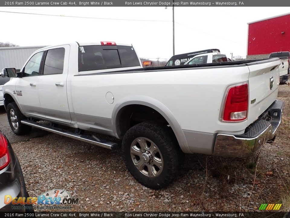 2016 Ram 2500 Laramie Crew Cab 4x4 Bright White / Black Photo #2