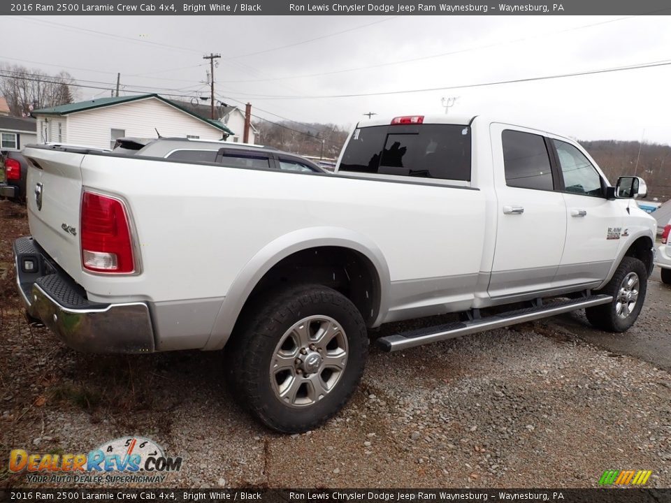 Bright White 2016 Ram 2500 Laramie Crew Cab 4x4 Photo #3