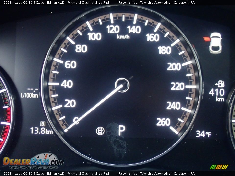 2023 Mazda CX-30 S Carbon Edition AWD Gauges Photo #19