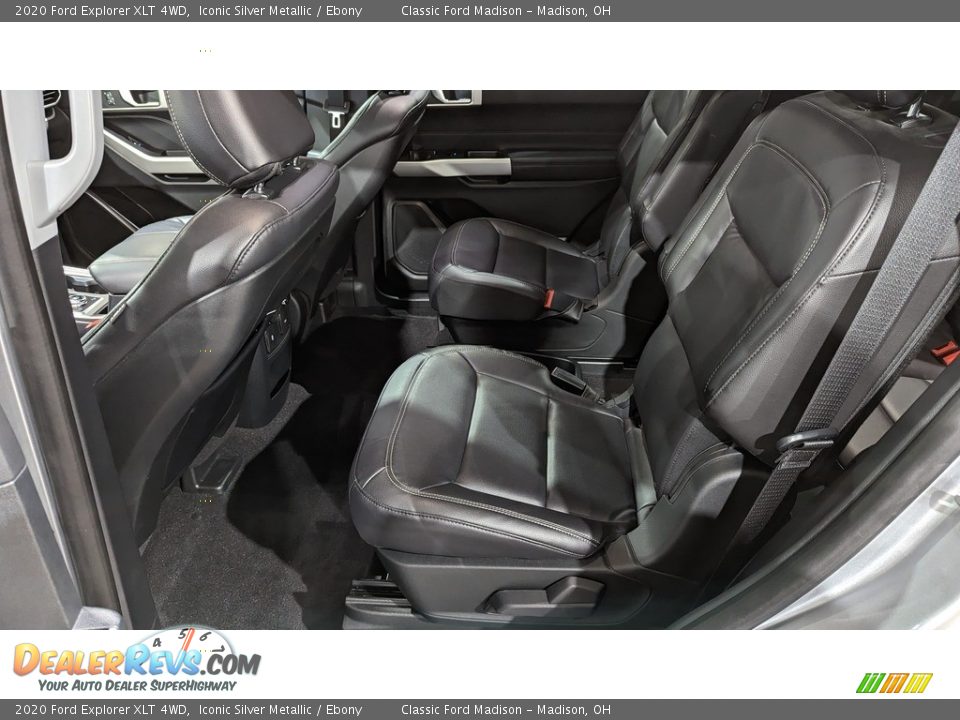 2020 Ford Explorer XLT 4WD Iconic Silver Metallic / Ebony Photo #14