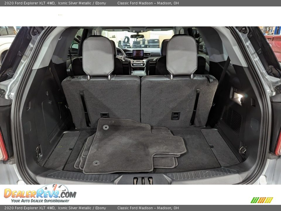 2020 Ford Explorer XLT 4WD Iconic Silver Metallic / Ebony Photo #16
