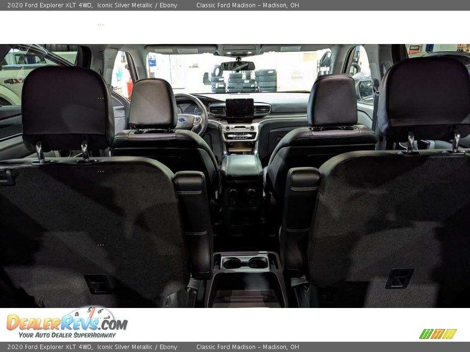 2020 Ford Explorer XLT 4WD Iconic Silver Metallic / Ebony Photo #17