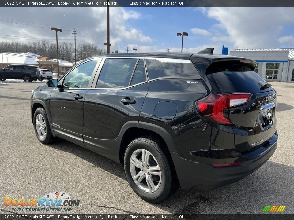 2022 GMC Terrain SLE AWD Ebony Twilight Metallic / Jet Black Photo #2