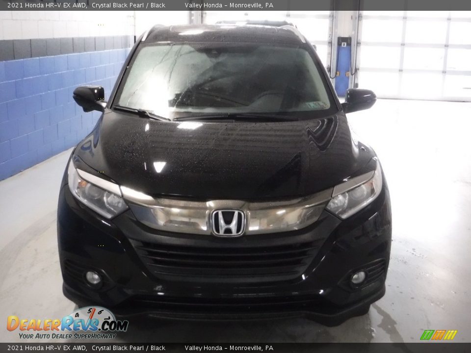 2021 Honda HR-V EX AWD Crystal Black Pearl / Black Photo #5