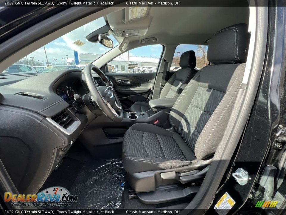 2022 GMC Terrain SLE AWD Ebony Twilight Metallic / Jet Black Photo #6