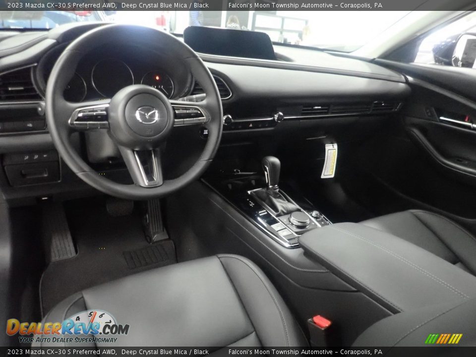 Black Interior - 2023 Mazda CX-30 S Preferred AWD Photo #15