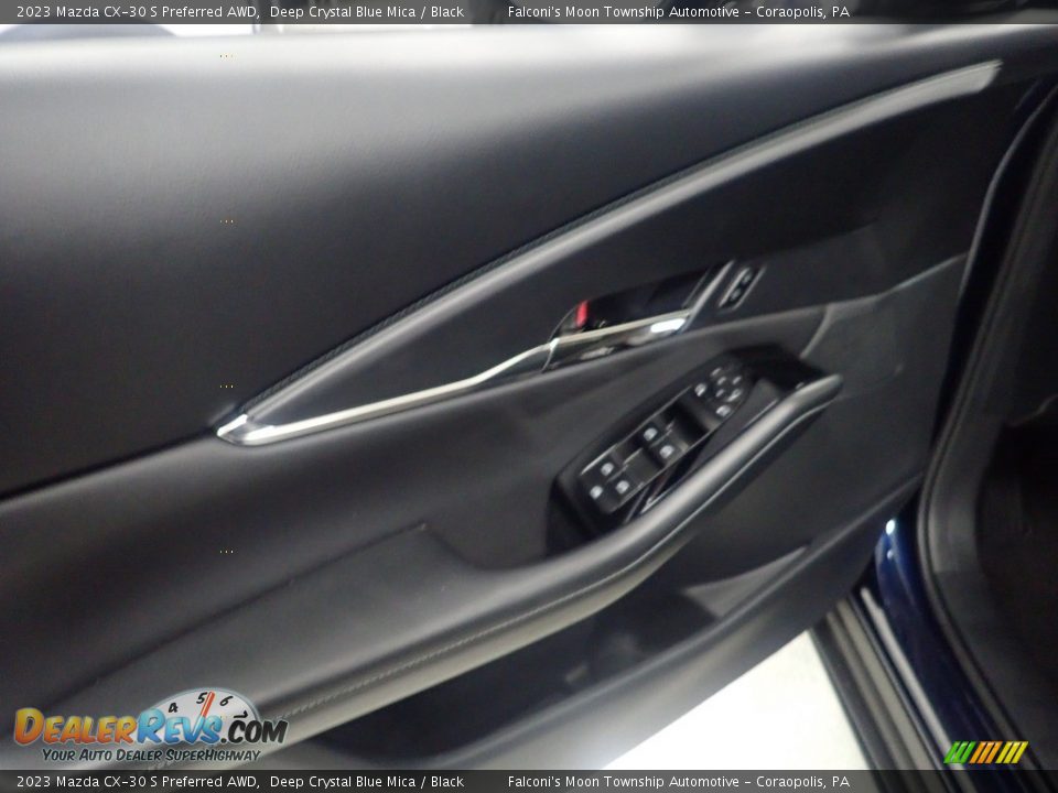 2023 Mazda CX-30 S Preferred AWD Deep Crystal Blue Mica / Black Photo #16