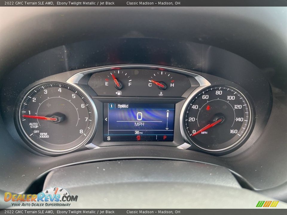 2022 GMC Terrain SLE AWD Gauges Photo #10