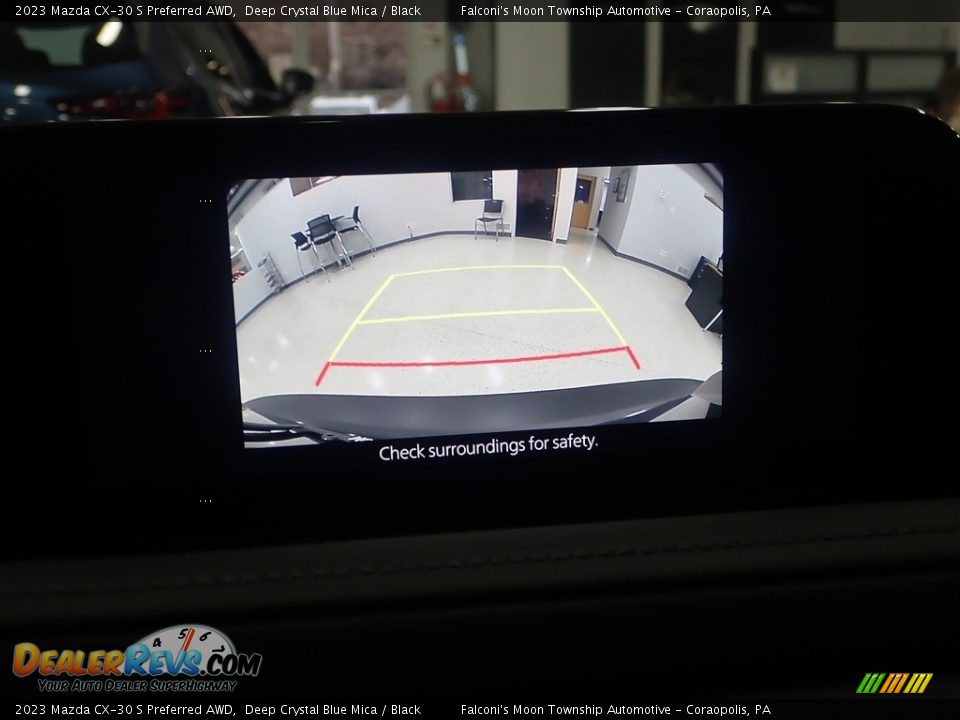 2023 Mazda CX-30 S Preferred AWD Deep Crystal Blue Mica / Black Photo #20