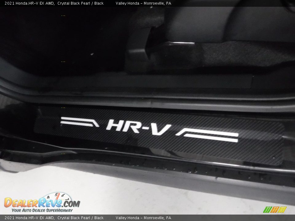 2021 Honda HR-V EX AWD Crystal Black Pearl / Black Photo #12