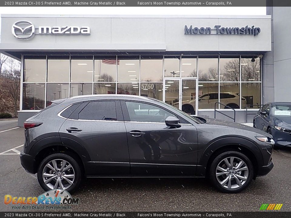 2023 Mazda CX-30 S Preferred AWD Machine Gray Metallic / Black Photo #1