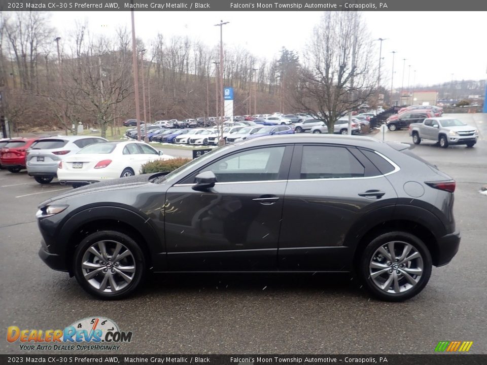 Machine Gray Metallic 2023 Mazda CX-30 S Preferred AWD Photo #6