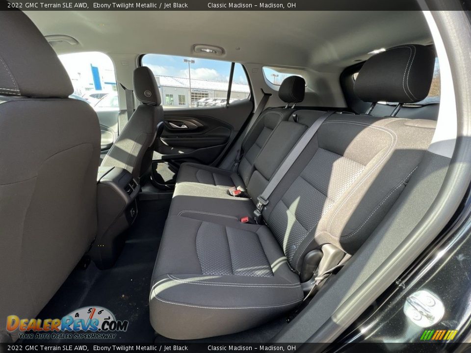 Rear Seat of 2022 GMC Terrain SLE AWD Photo #16