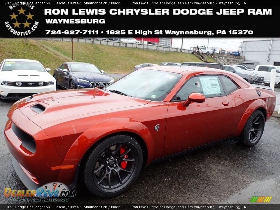 2023 Dodge Challenger SRT Hellcat JailBreak Sinamon Stick / Black Photo #1