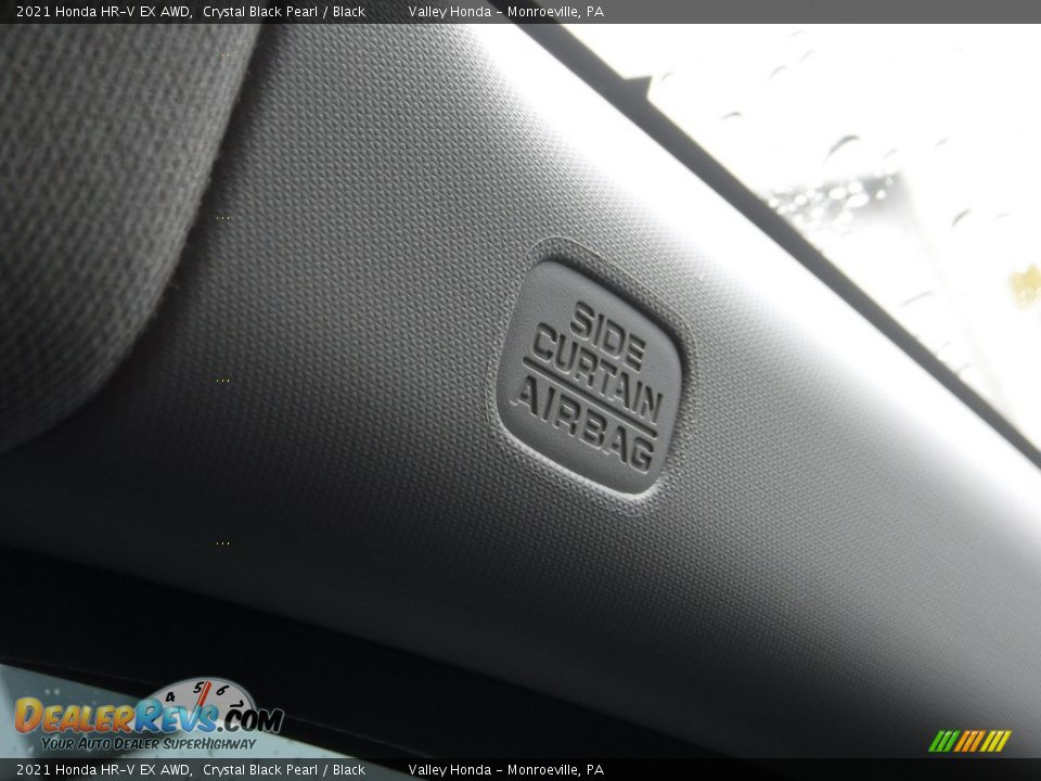 2021 Honda HR-V EX AWD Crystal Black Pearl / Black Photo #20