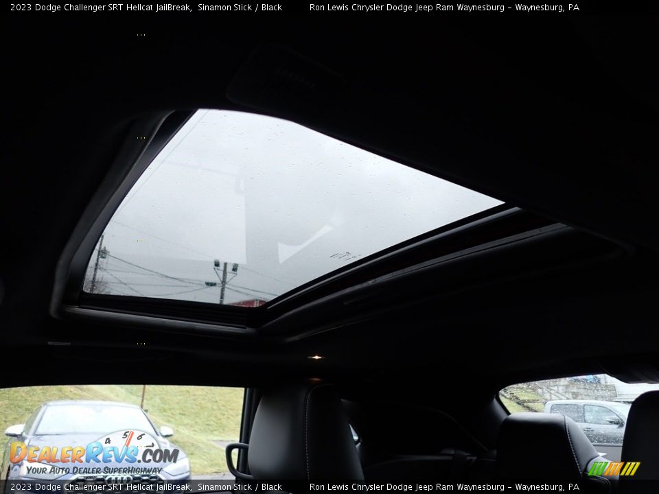 Sunroof of 2023 Dodge Challenger SRT Hellcat JailBreak Photo #16