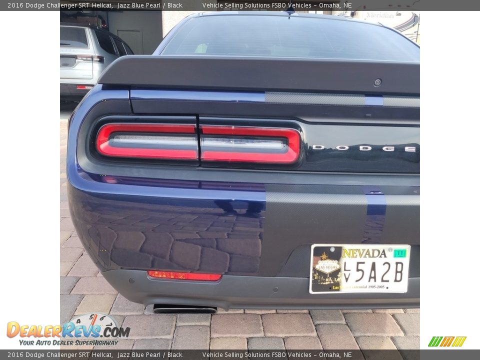 2016 Dodge Challenger SRT Hellcat Jazz Blue Pearl / Black Photo #22