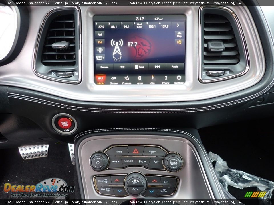 Controls of 2023 Dodge Challenger SRT Hellcat JailBreak Photo #20