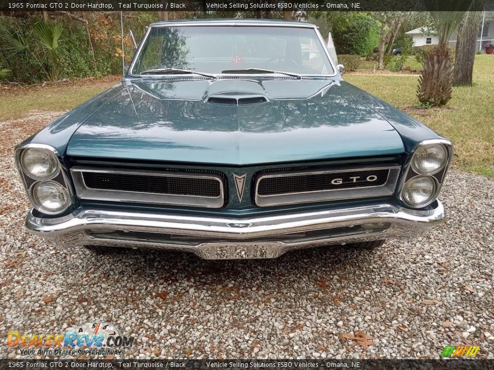 Teal Turquoise 1965 Pontiac GTO 2 Door Hardtop Photo #4