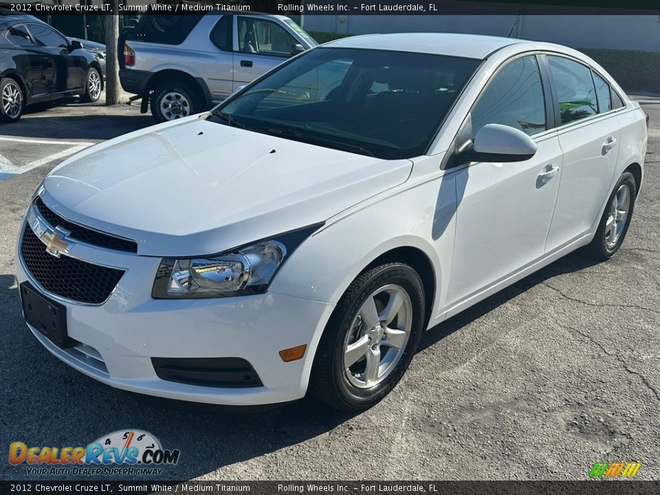 2012 Chevrolet Cruze LT Summit White / Medium Titanium Photo #1
