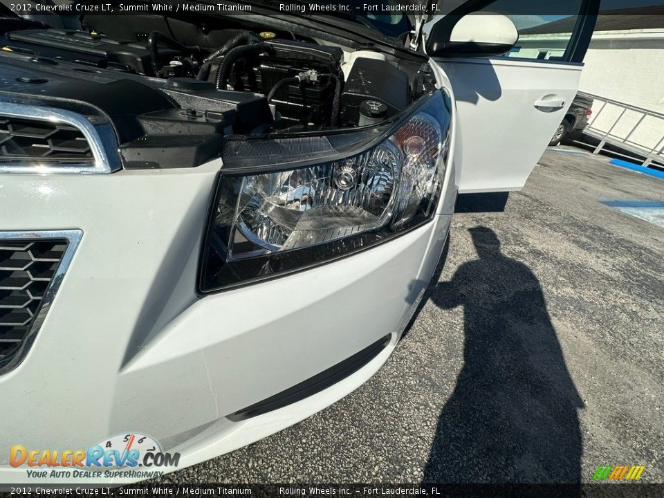2012 Chevrolet Cruze LT Summit White / Medium Titanium Photo #5