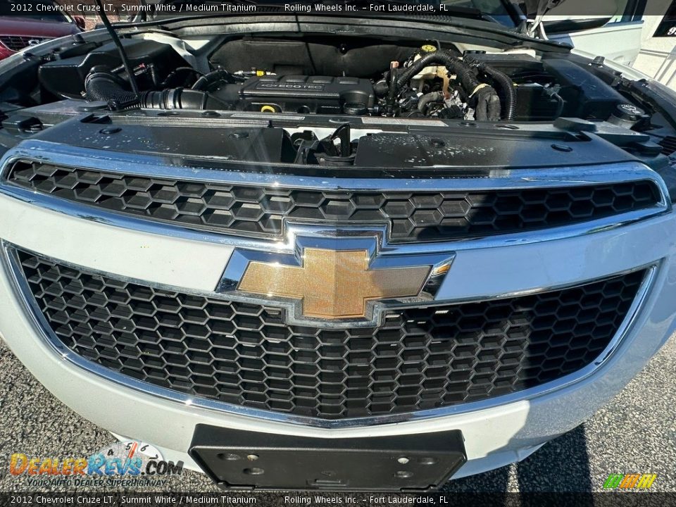 2012 Chevrolet Cruze LT Summit White / Medium Titanium Photo #6