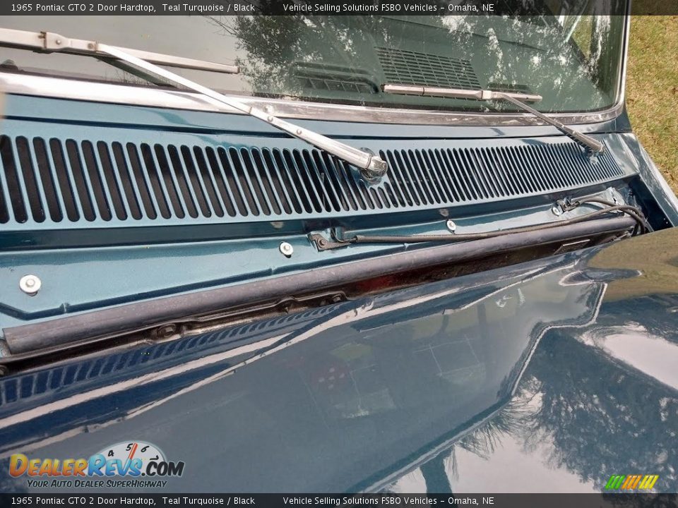 1965 Pontiac GTO 2 Door Hardtop Teal Turquoise / Black Photo #16