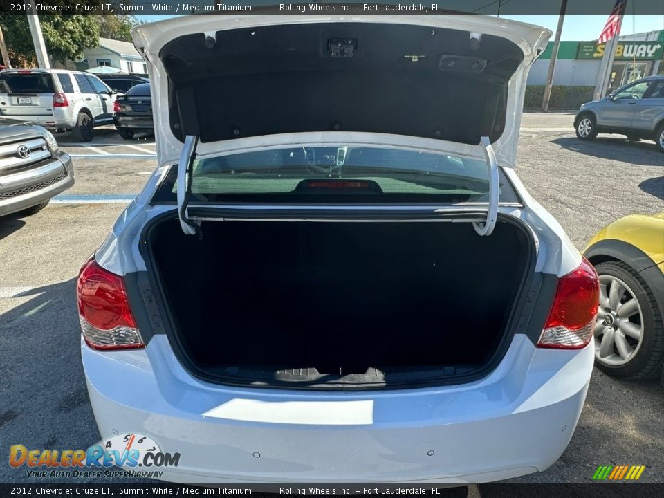 2012 Chevrolet Cruze LT Summit White / Medium Titanium Photo #7