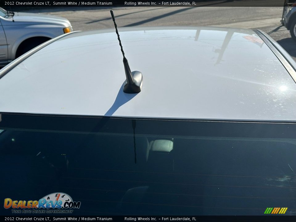 2012 Chevrolet Cruze LT Summit White / Medium Titanium Photo #9