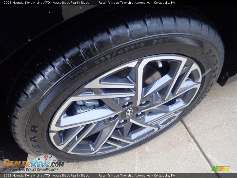 2023 Hyundai Kona N Line AWD Wheel Photo #10