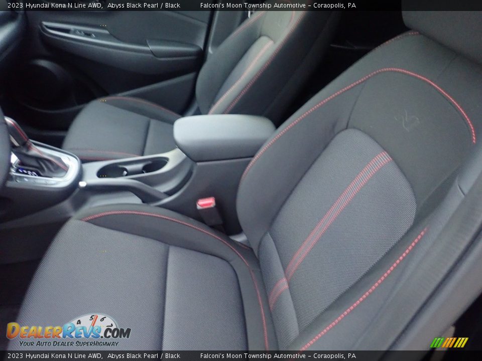 Front Seat of 2023 Hyundai Kona N Line AWD Photo #11