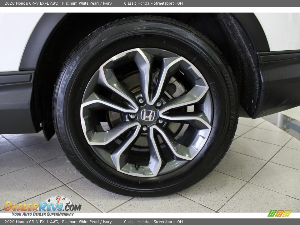 2020 Honda CR-V EX-L AWD Platinum White Pearl / Ivory Photo #12