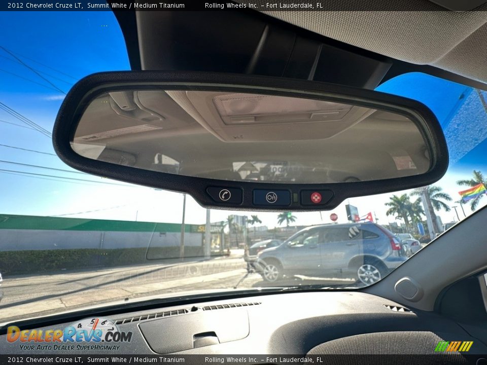2012 Chevrolet Cruze LT Summit White / Medium Titanium Photo #18