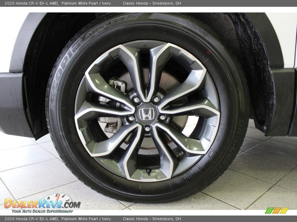 2020 Honda CR-V EX-L AWD Platinum White Pearl / Ivory Photo #14