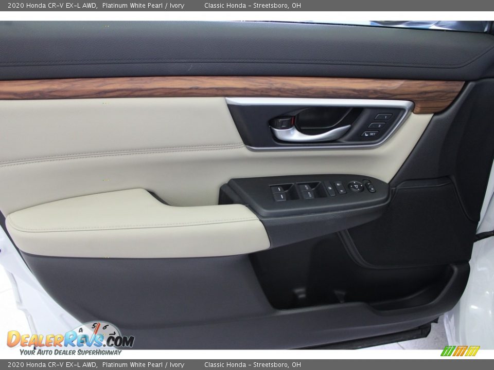 2020 Honda CR-V EX-L AWD Platinum White Pearl / Ivory Photo #15