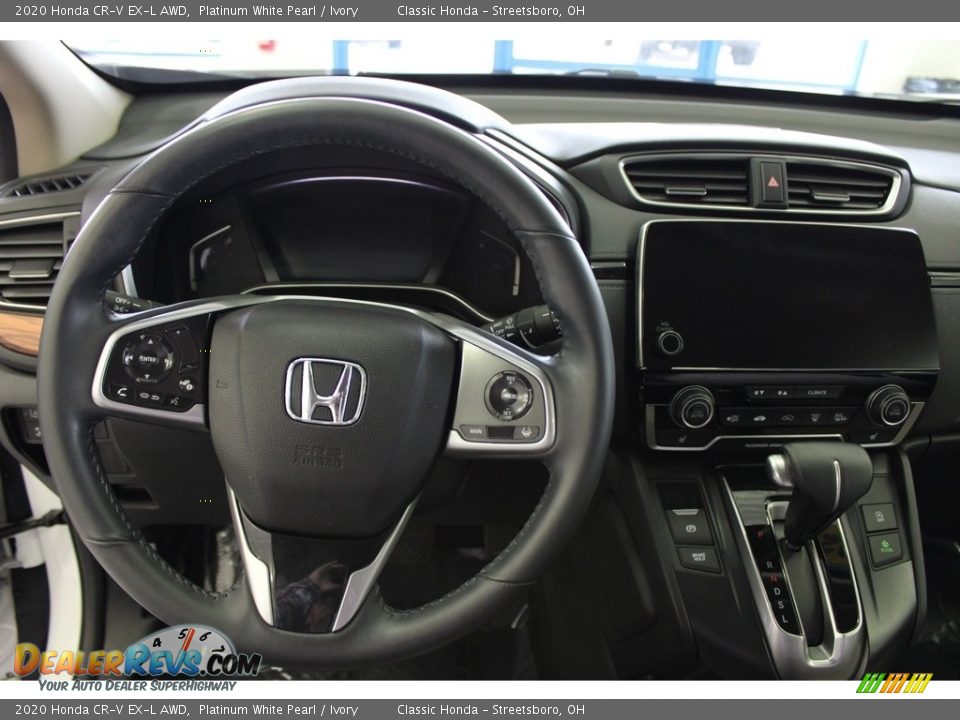 2020 Honda CR-V EX-L AWD Platinum White Pearl / Ivory Photo #17