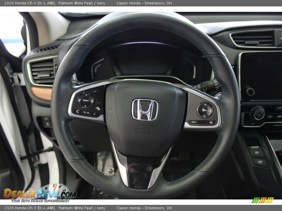 2020 Honda CR-V EX-L AWD Platinum White Pearl / Ivory Photo #18
