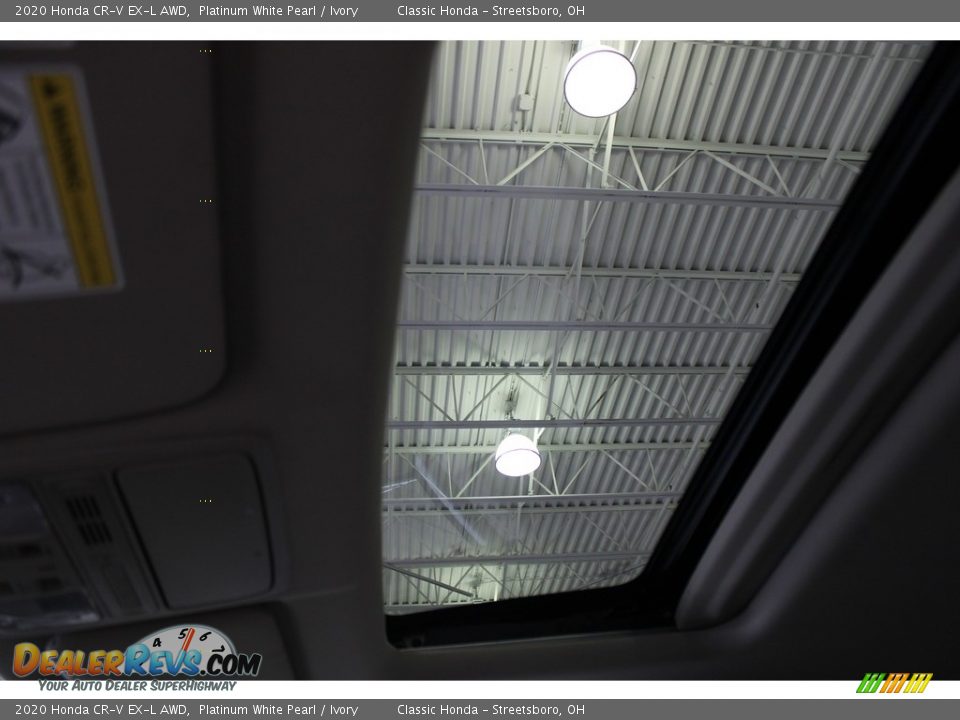 2020 Honda CR-V EX-L AWD Platinum White Pearl / Ivory Photo #29