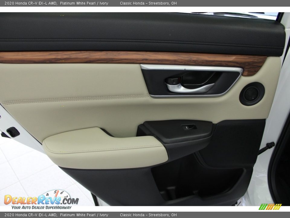 2020 Honda CR-V EX-L AWD Platinum White Pearl / Ivory Photo #30