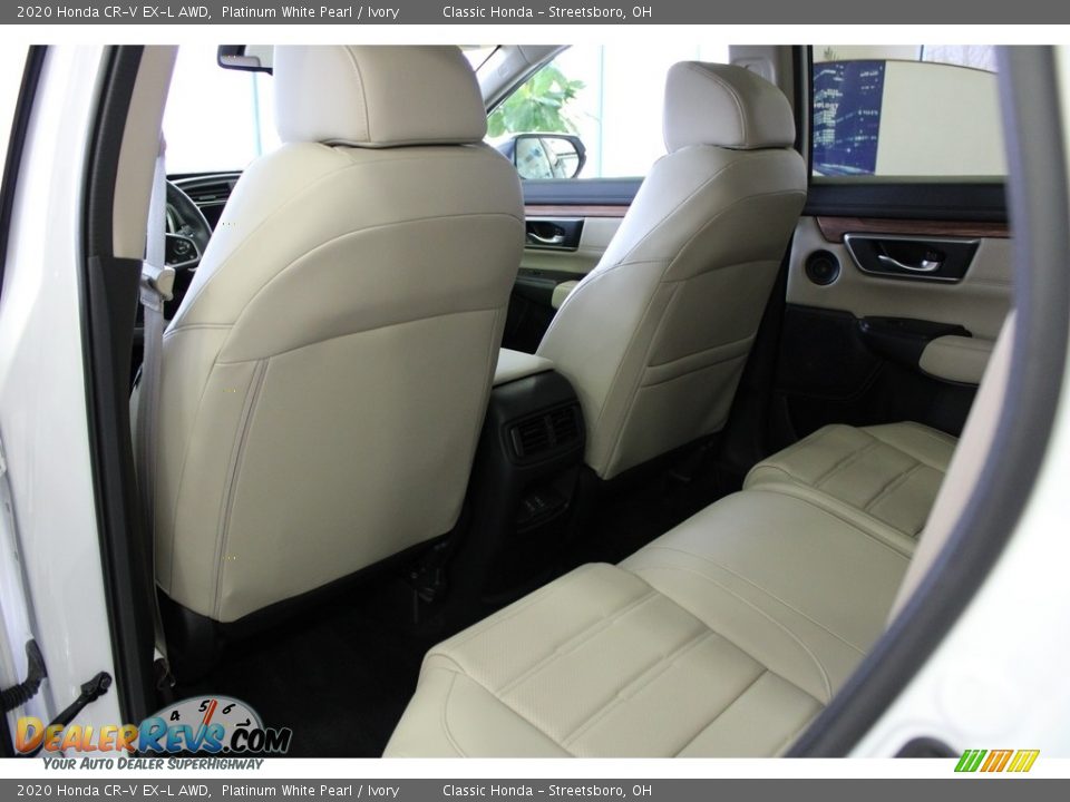 2020 Honda CR-V EX-L AWD Platinum White Pearl / Ivory Photo #31