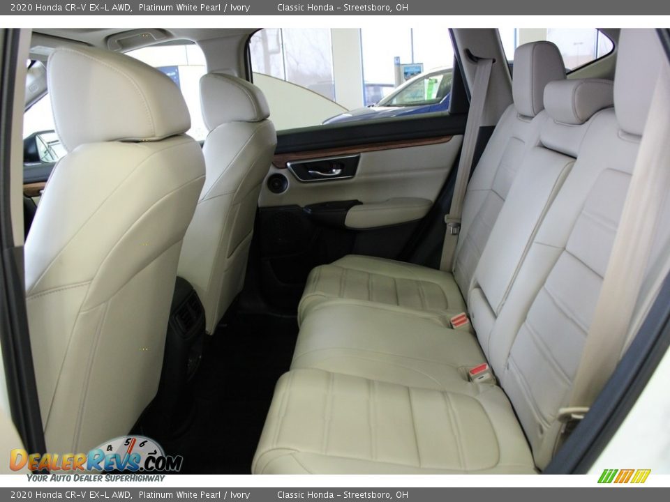 2020 Honda CR-V EX-L AWD Platinum White Pearl / Ivory Photo #32