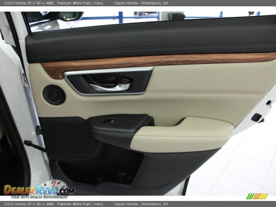 2020 Honda CR-V EX-L AWD Platinum White Pearl / Ivory Photo #34