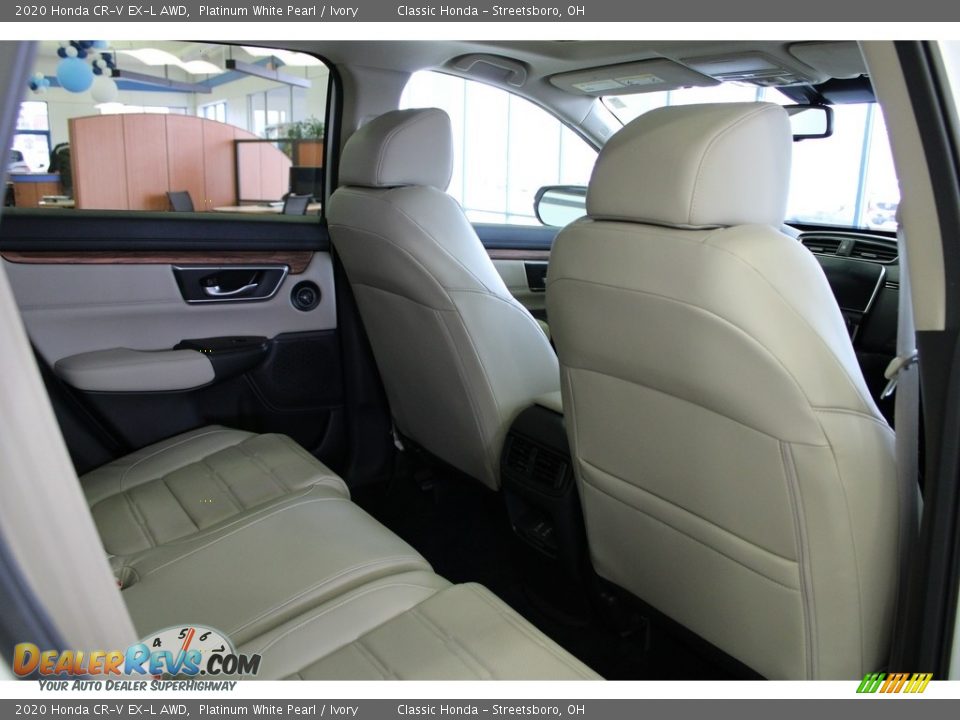 2020 Honda CR-V EX-L AWD Platinum White Pearl / Ivory Photo #35