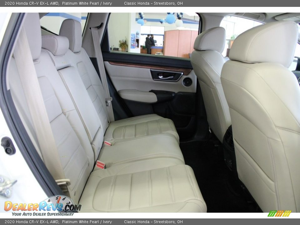 2020 Honda CR-V EX-L AWD Platinum White Pearl / Ivory Photo #36