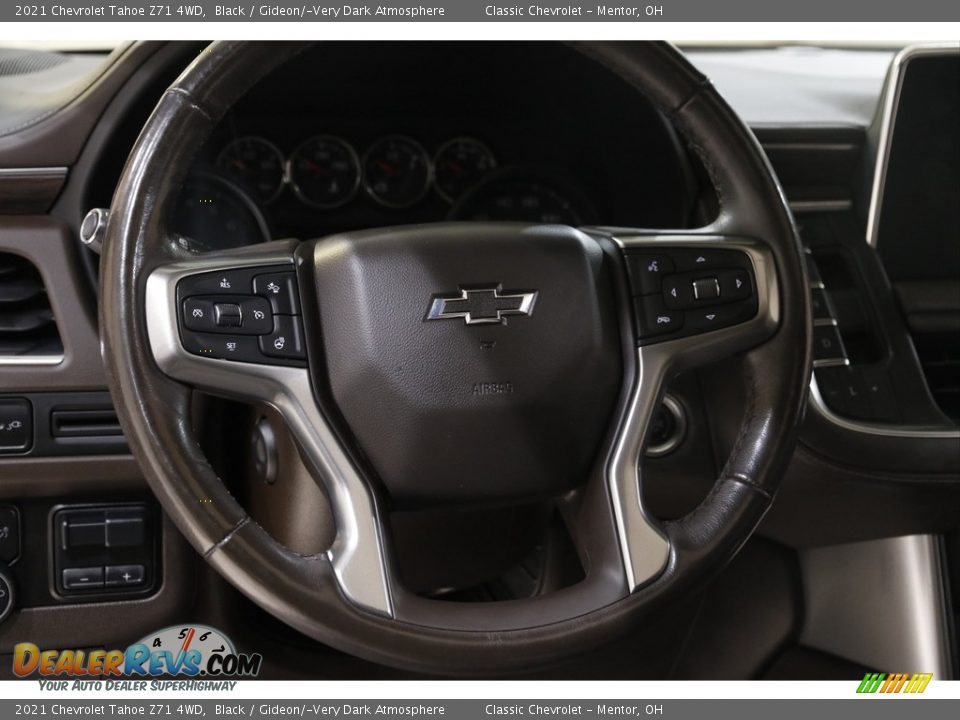 2021 Chevrolet Tahoe Z71 4WD Steering Wheel Photo #8